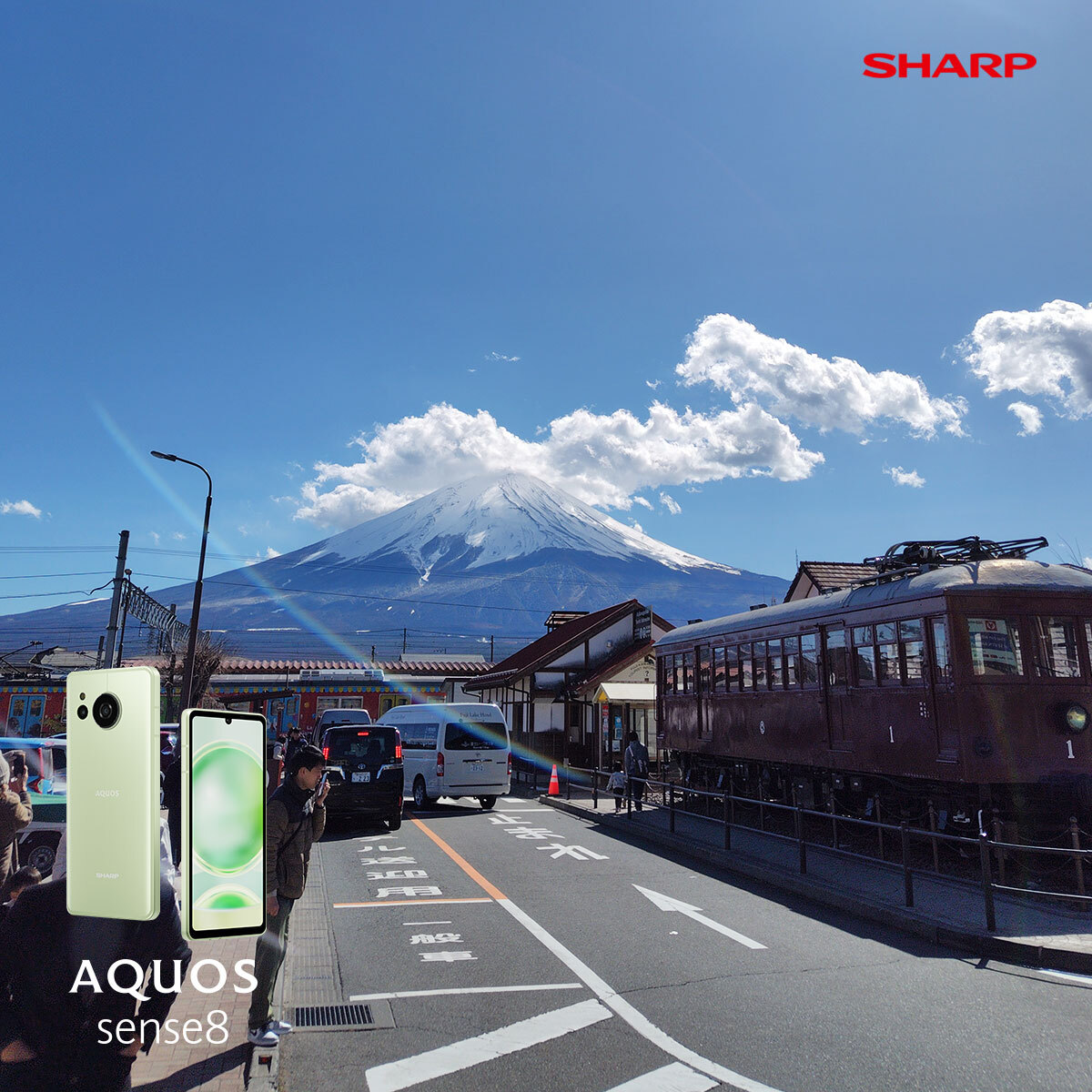 AQUOS sense8｜發現東京篇：富士山